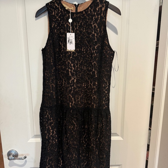 Michael Kors - Resort- Black lace drop waist cocktail dress - Picture 1 of 3